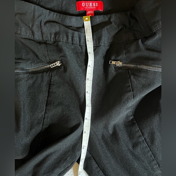 Guess Black Leggings Jeggings with Zipper Pocket Detail - Picture 7 of 7